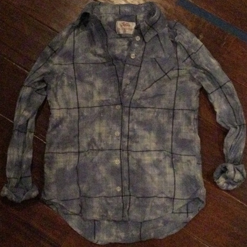 1 girls button down shirt